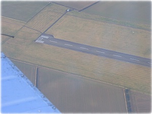 Overhead Humberside Airport